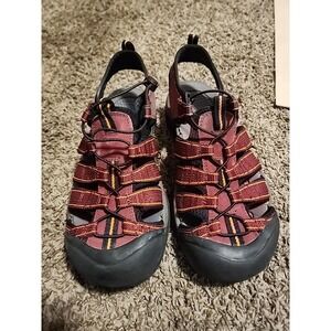 Airwalk‎ Women's Size 8 Fishermand Outdoor Sandals - Burgundy & Black Waterproof